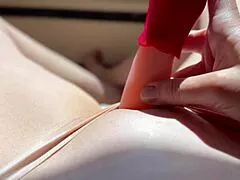 Intense Orgasm With Vibrating Tongue On My Sweet Pussy