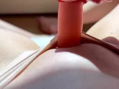 Intense Orgasm With Vibrating Tongue On My Sweet Pussy