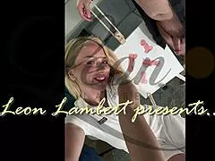 Hot milf painter wants model to stroke