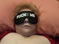 fuck me blindfolded with bbc toy