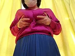 Masturbating Wife Plays With Her Pussy And Shows It