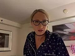 Stepmom Shares Hotel Room And Bed With Me