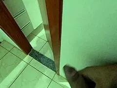 voyeur films naughty cousin in the shower