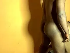 Young woman gets quick rough session