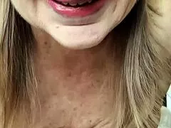 slutty granny caught you masturbating and showed you how to have sex