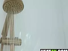 Off season bbc shower with melanie hicks and kaby snow