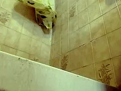 urban transgression nicoletta cleans her dirtiest sneakers in the underground bathroom