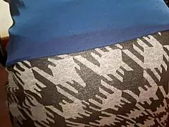 slutty stepmother at home office hottest video