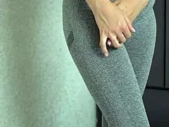 Step mom caught with big dick jerk off taboo
