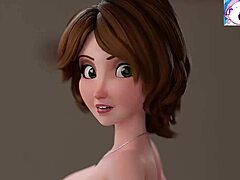 My aunt Cass rides Hiro's big dick in wild 3D porn uncensored action. Can't believe this 6-inch thrill!