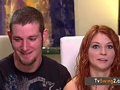 Swingers indulge a hot lady's wild desires