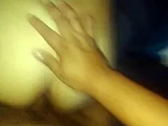 Oh wow, I found this latina milf squirting at the party!