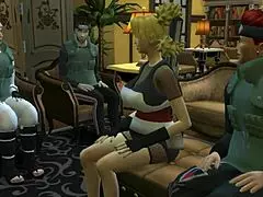 Temari Gets Her Ass Wrecked by Naruto in Front of Cuckold Husband Shikamaru at Wedding Anal Fuck