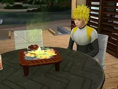 naruto hentai hinata hyuga drilled hard at beach by master naruto cuckold netorare