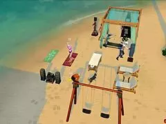 naruto hentai hinata hyuga drilled hard at beach by master naruto cuckold netorare