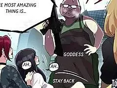 pc room bang episode 9 with teacher and group in anime