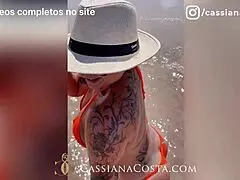 Cassi Riding Husband In Cowgirl Position