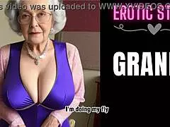 shy granny transforms into wild sex bomb!