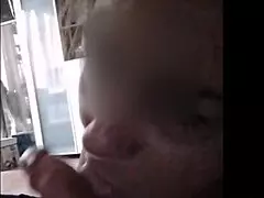 Amateur Milf Performs Deep Throat Blowjob