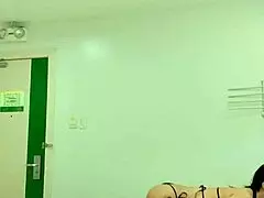 Pinay milf asks, Want me to lick your pussy, college student?