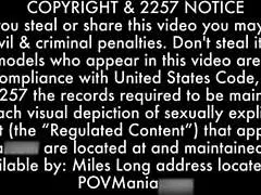 pov blonde kiki daire teases with head at gym workout