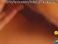 Islandpleasures Masturbates Her Shaved Caribbean Pussy