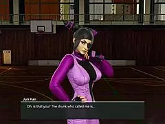Juri Han in 3D hentai sex 😏