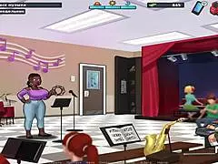 summertimesaga flaunts her fresh tattoo and wet pussy in this hentai episode