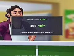 summertimesaga flaunts her fresh tattoo and wet pussy in this hentai episode